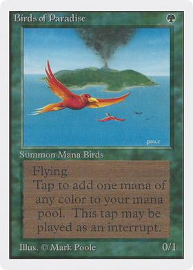 Birds of Paradise (2ED-187) - Unlimited Edition
