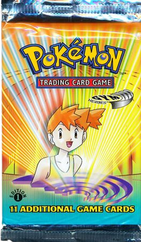 Gym Heroes 1st Edition Booster Pack