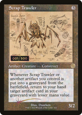 Scrap Trawler (BRR-112Z) - The Brothers' War Retro Artifacts Foil