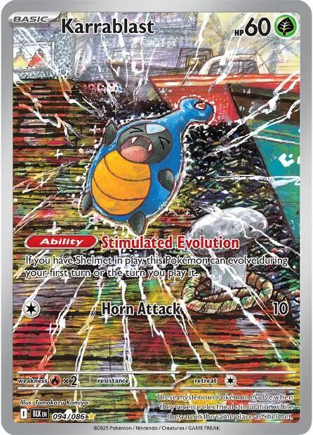 Karrablast - 094/086 - SV: Black Bolt