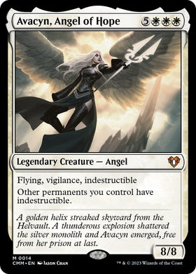 Avacyn, Angel of Hope - 14 - (Commander Masters)