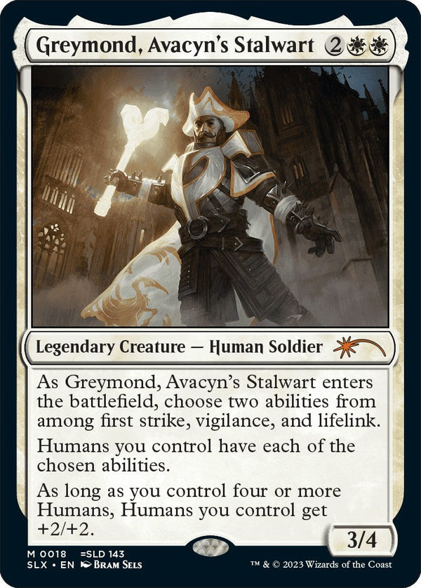 Greymond, Avacyn's Stalwart - 18 - (SLX Cards)