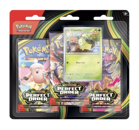 Perfect Order Chikorita 3 packs Blister