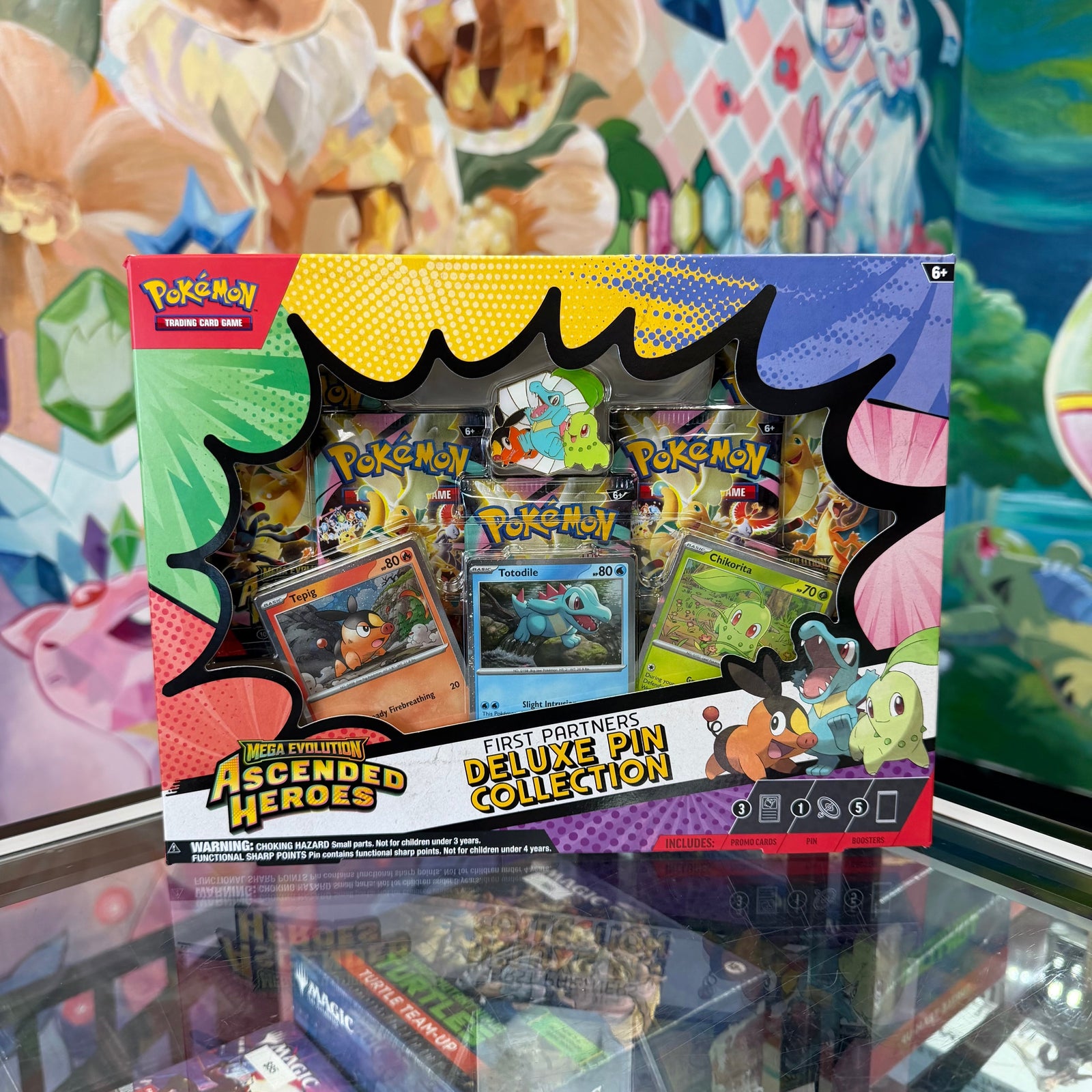 Pokemon Ascended Heroes First Partners Deluxe Pin Collection