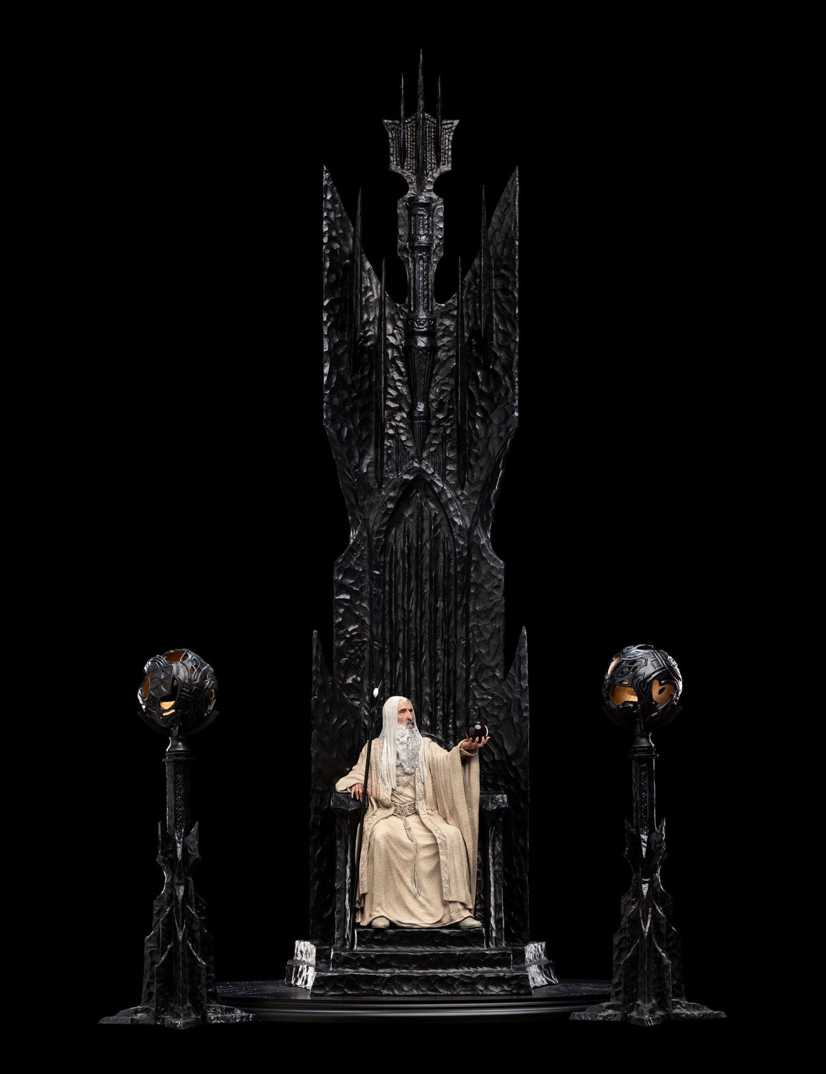 Weta Workshop The Lord of the Rings Saruman the White on Throne 1/6 Scale Statue