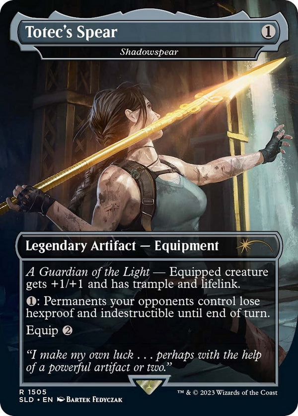 Totec's Spear - Shadowspear - 1505 - (Secret Lair Drop Series)