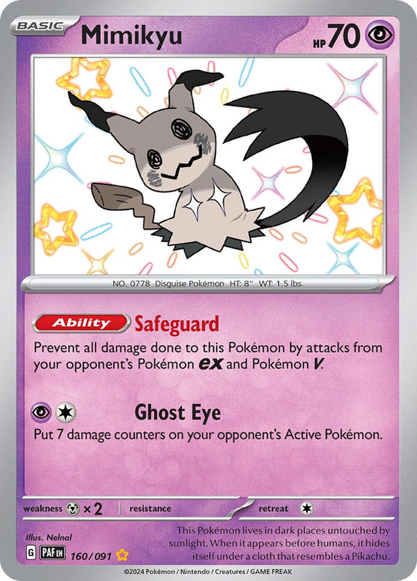 Mimikyu -160/091 - 160/091 - (SV: Paldean Fates)
