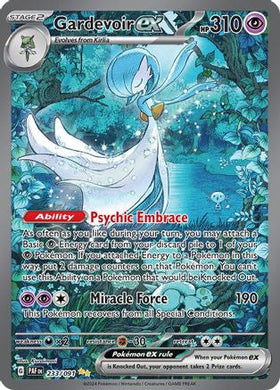 Gardevoir Ex 233 Sv Paldean Fates Holofoil