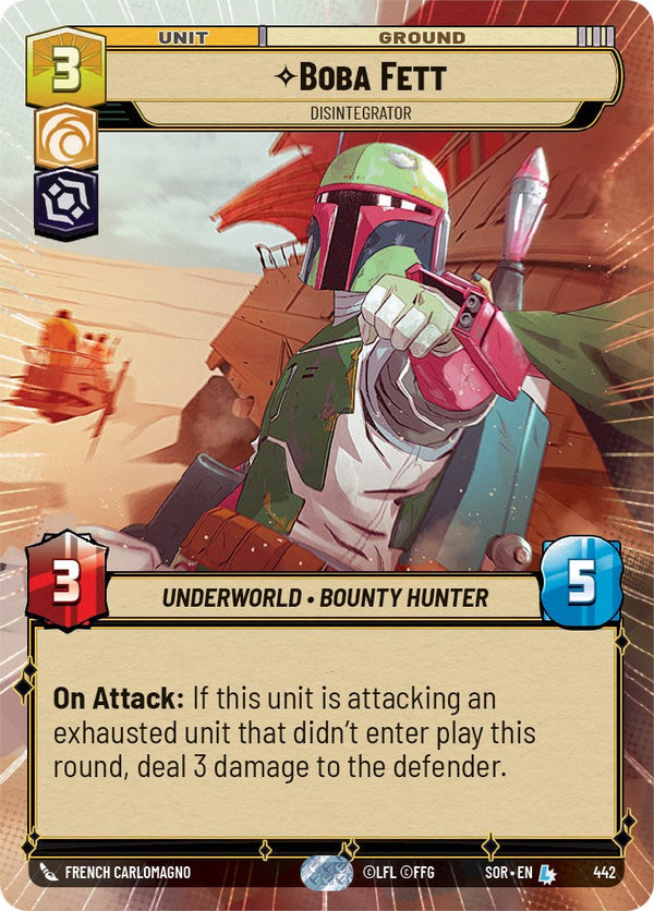 Boba Fett - Disintegrator (Hyperspace) - 442 - (Spark of Rebellion)
