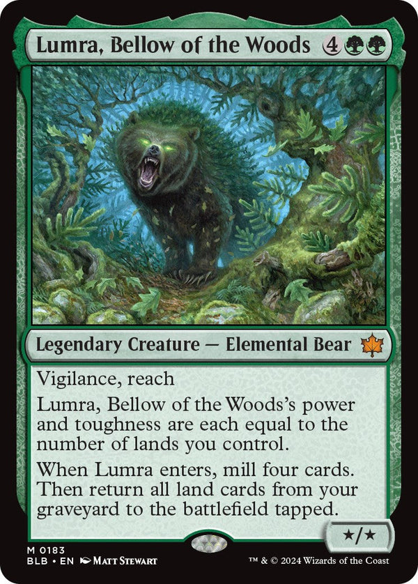 Lumra, Bellow of the Woods - 183 - (Bloomburrow)