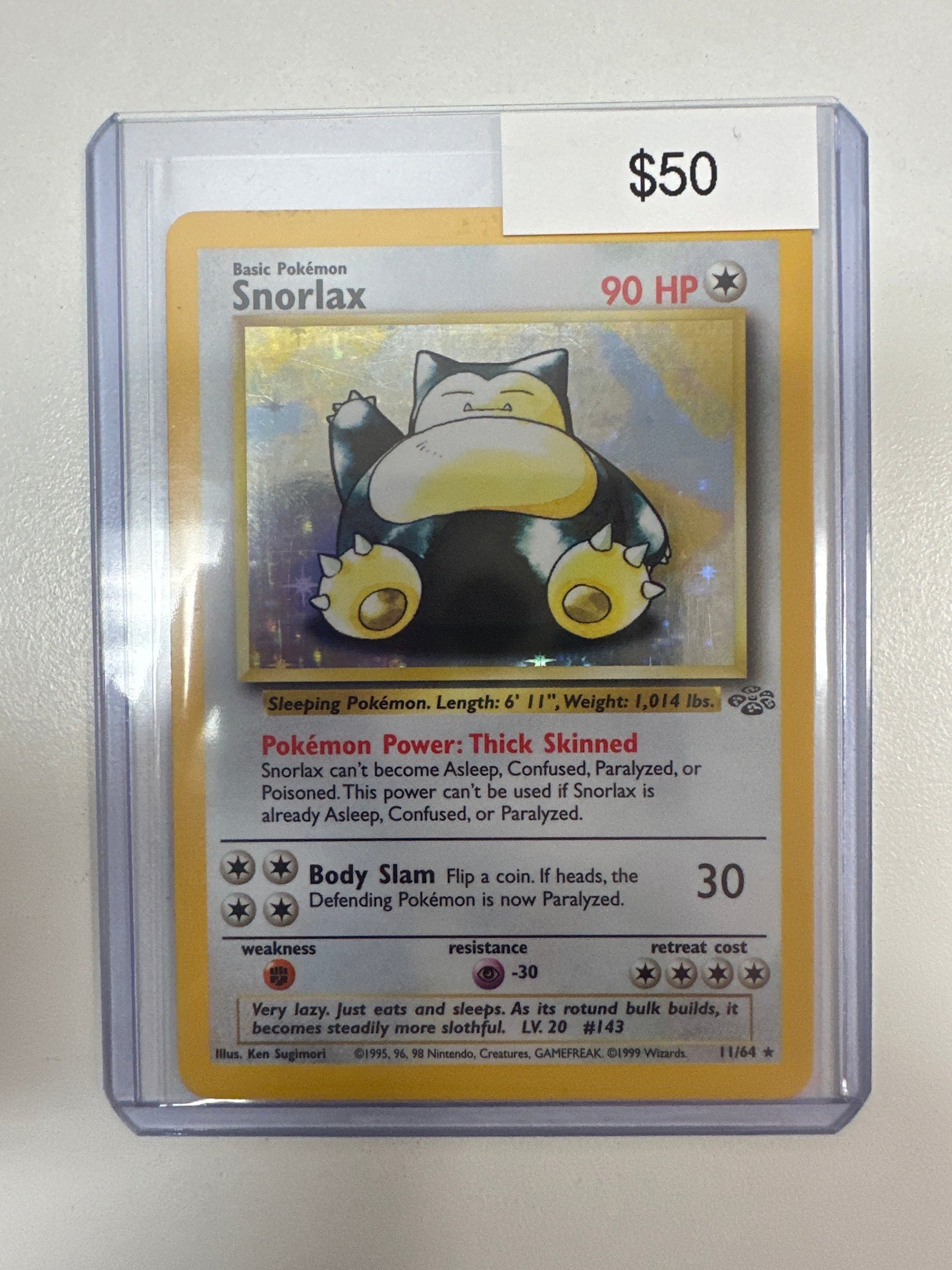 Pokemon Snorlax 11/64