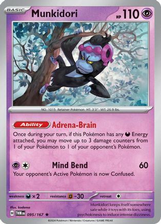 Munkidori 95 Sv06 Twilight Masquerade Holofoil