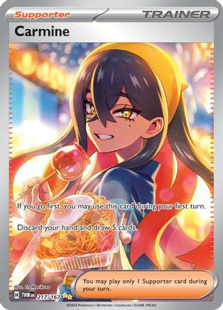 Carmine 217 Sv06 Twilight Masquerade Holofoil