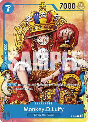 Monkey.D.Luffy (Convention Promo 2024) - P-043 - (One Piece Promotion Cards)