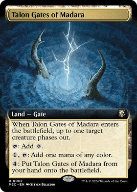 Talon Gates of Madara (Extended Art) - 82 - (Commander: Modern Horizons 3)