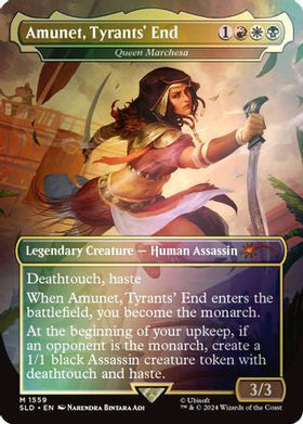 Amunet, Tyrants' End - Queen Marchesa (Rainbow Foil) (SLD-1559) - Secret Lair Drop Series Foil