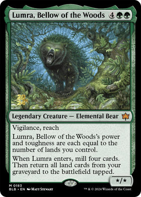 Lumra, Bellow of the Woods - 183 - (Prerelease Cards)