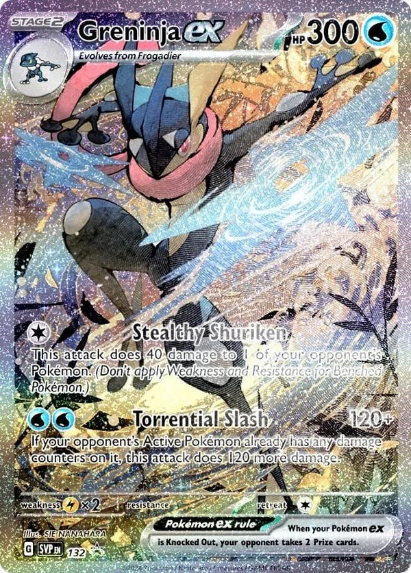 Greninja ex - 132 - (SV: Scarlet & Violet Promo Cards)