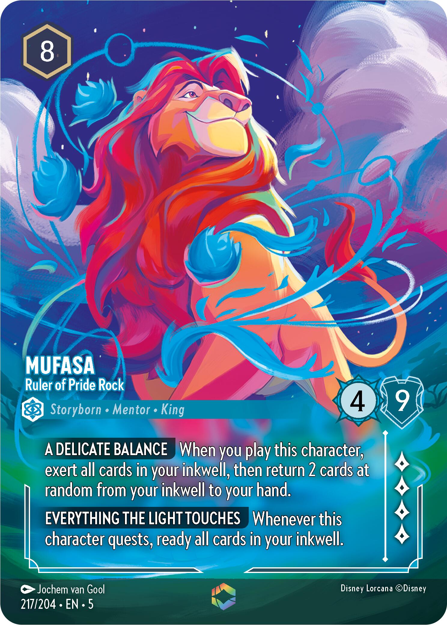 Mufasa - Ruler of Pride Rock (Enchanted) - 217/204