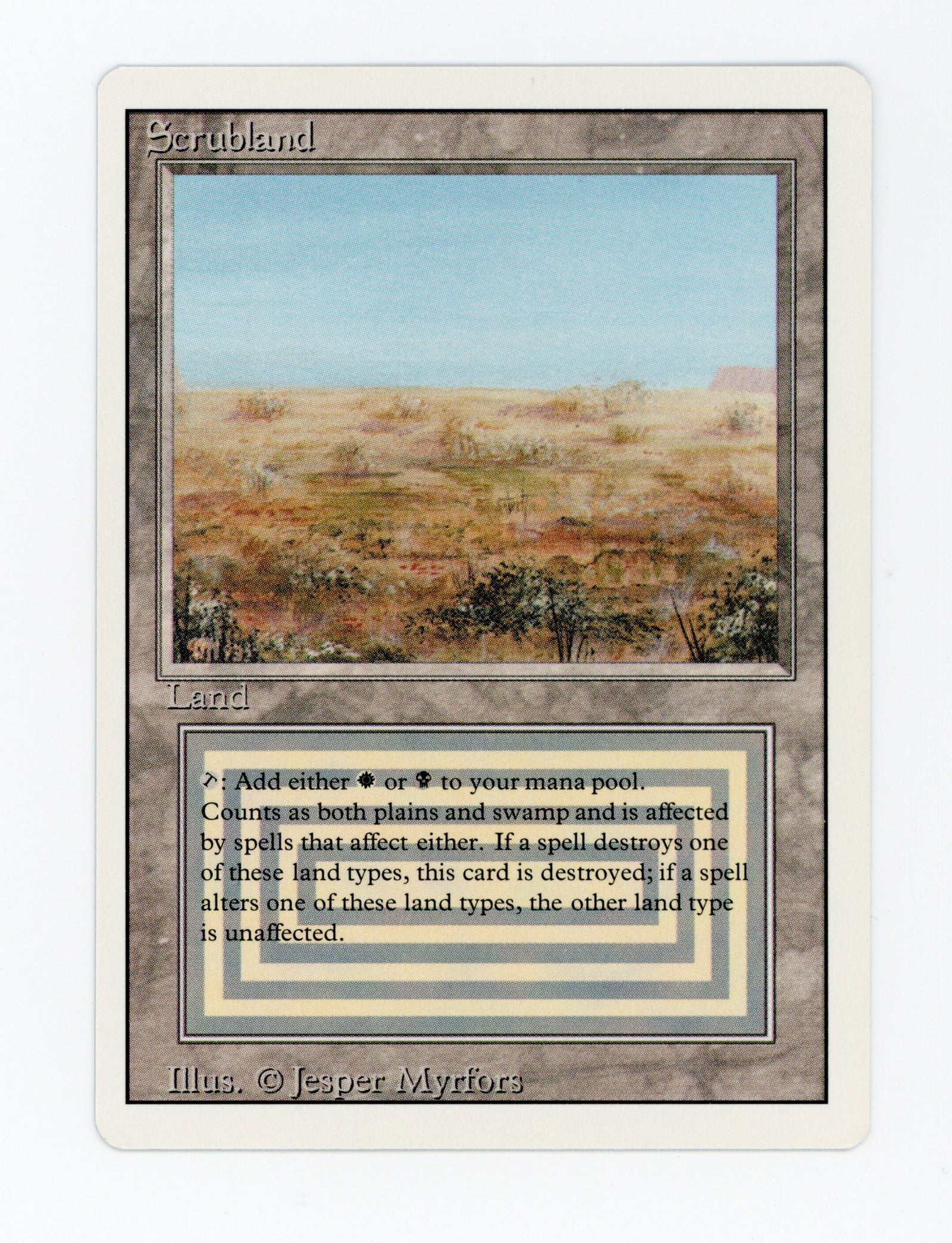 Scrubland — ID 17523