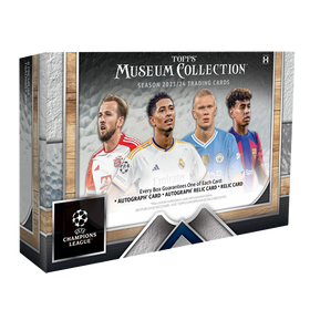 2023/24 Topps UEFA Club Competitions Museum Collection Soccer Hobby Box