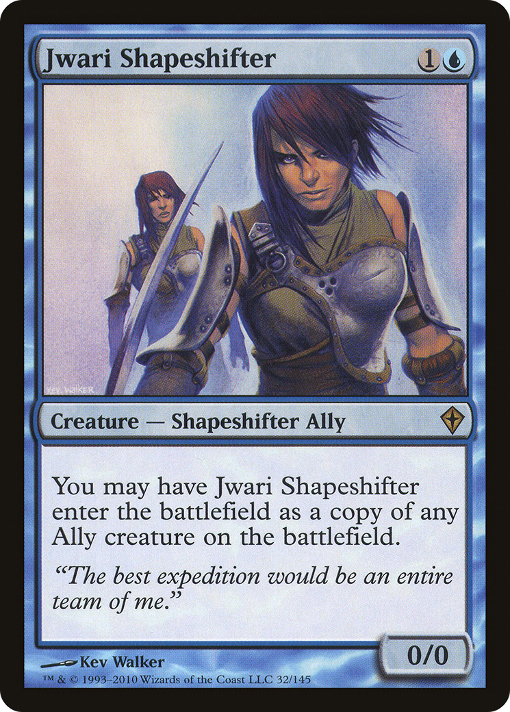 Jwari Shapeshifter (WWK-032) - Worldwake Foil