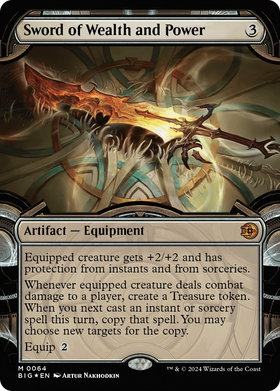 Sword of Wealth and Power (BIG-064) - The Big Score: (Showcase) Foil