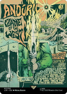 AndÃºril, Flame of the West (LTR-746) - The Lord of the Rings: Tales of Middle-earth (Borderless)