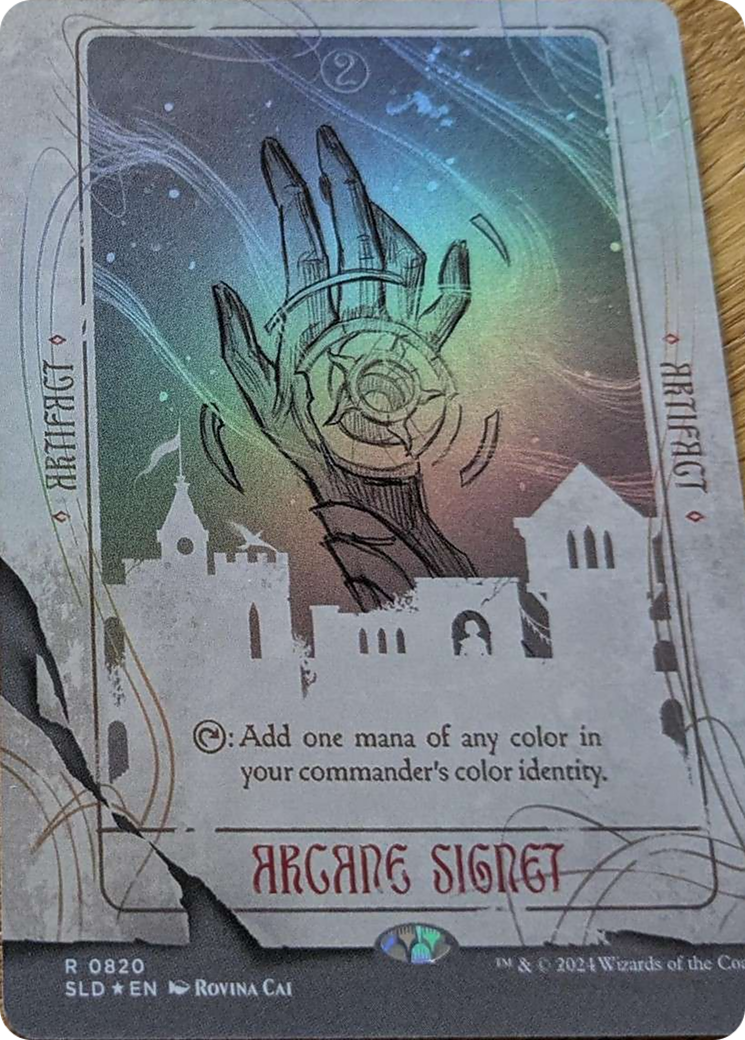 Arcane Signet (SLD-820) - Secret Lair Drop (Borderless)
