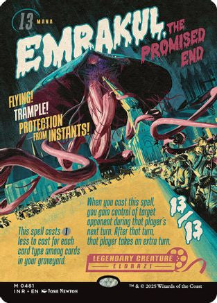 Emrakul, the Promised End (Showcase) (INR-481) - Innistrad Remastered Foil