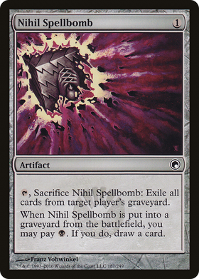 Nihil Spellbomb (SOM-187) - Scars of Mirrodin Foil