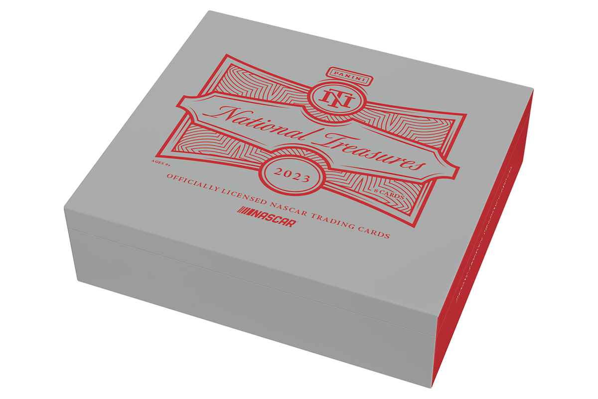 2023 Panini National Treasures Racing Hobby 4 Box Case