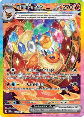 Flareon ex - 146/131 - (SV: Prismatic Evolutions)