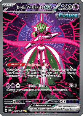 Iron Valiant ex - 157/131 - (SV: Prismatic Evolutions)