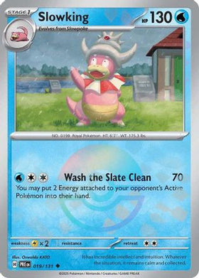 Slowking Poke Ball Pattern 19 Sv Prismatic Evolutions Holofoil