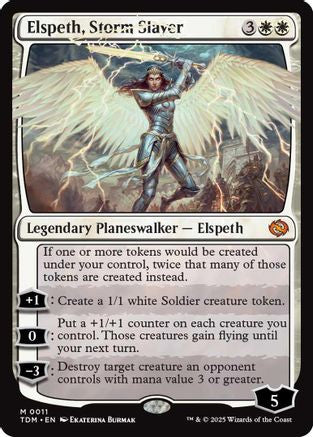 Elspeth, Storm Slayer (TDM-011) - Tarkir: Dragonstorm