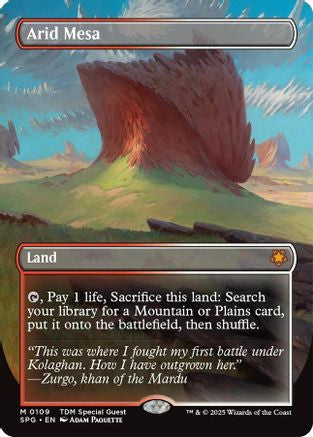 Arid Mesa (Borderless) (SPG-109) - Special Guests
