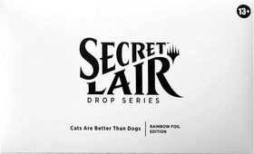Magic: The Gathering - Secret Lair Drop: Cats Are Better Than Dogs - Rainbow Foil Edition