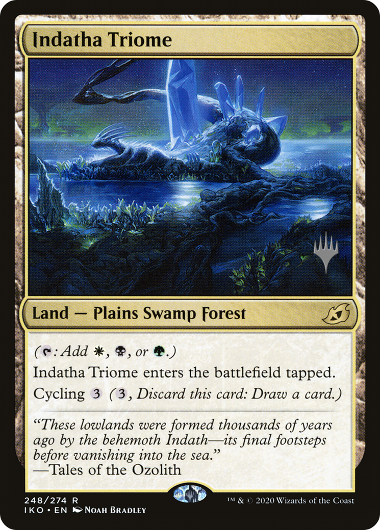 Indatha Triome (PPIKO-248P) - Ikoria: Lair of Behemoths Promos Foil
