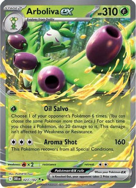 Arboliva Ex 23 Sv10 Destined Rivals Holofoil