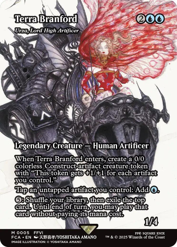 Terra Branford - Urza, Lord High Artificer (Showcase) - 5 - (FINAL FANTASY: Through the Ages)