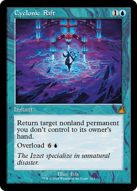 Cyclonic Rift (RVR-313) - Ravnica Remastered