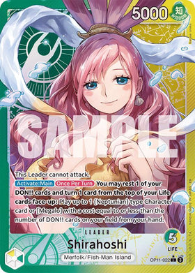 Shirahoshi (022) (Alternate Art) - OP11-022 - (A Fist of Divine Speed)