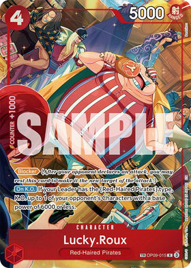Lucky.Roux (TR) - OP09-015 - (A Fist of Divine Speed)