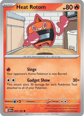 Heat Rotom 43 Sv10 Destined Rivals