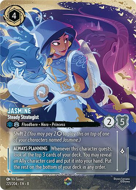Jasmine - Steady Strategist (Enchanted) - 221/204 - (Reign of Jafar)