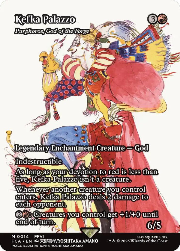 Kefka Palazzo - Purphoros, God of the Forge (Showcase) - 14 - (FINAL FANTASY: Through the Ages)