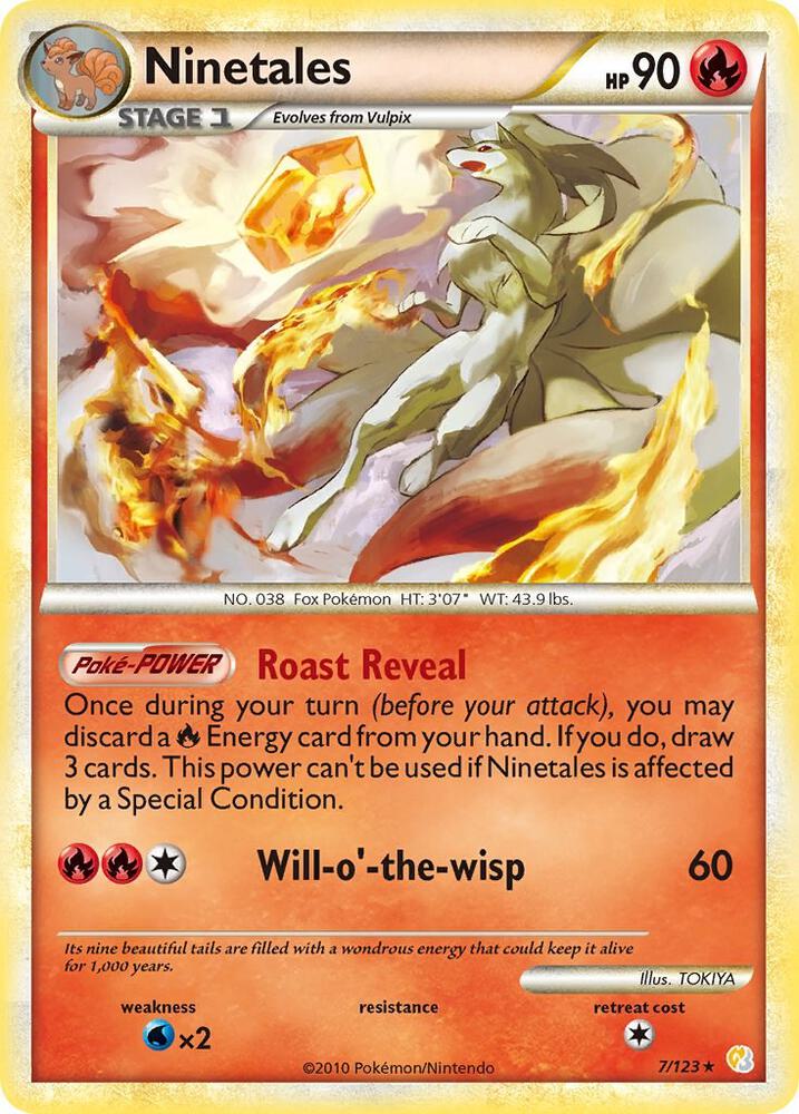 Ninetales - HeartGold SoulSilver