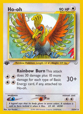 Ho-oh (18) - Neo Revelation