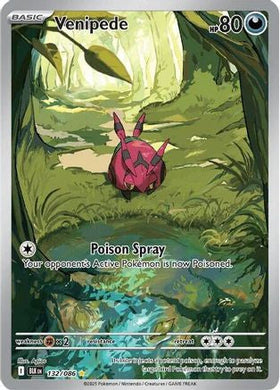 Venipede 132 086 132 Sv Black Bolt Holofoil